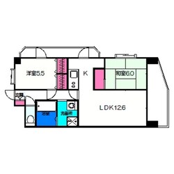 ペガサス2番館住之江の物件間取画像